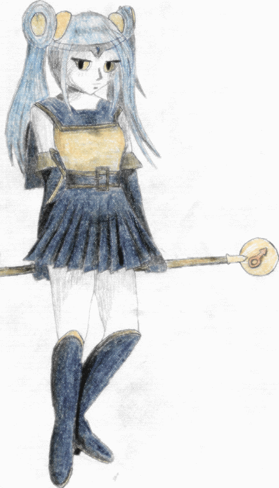Magical Warrior Princess Kasei - Art by Tail Kinker